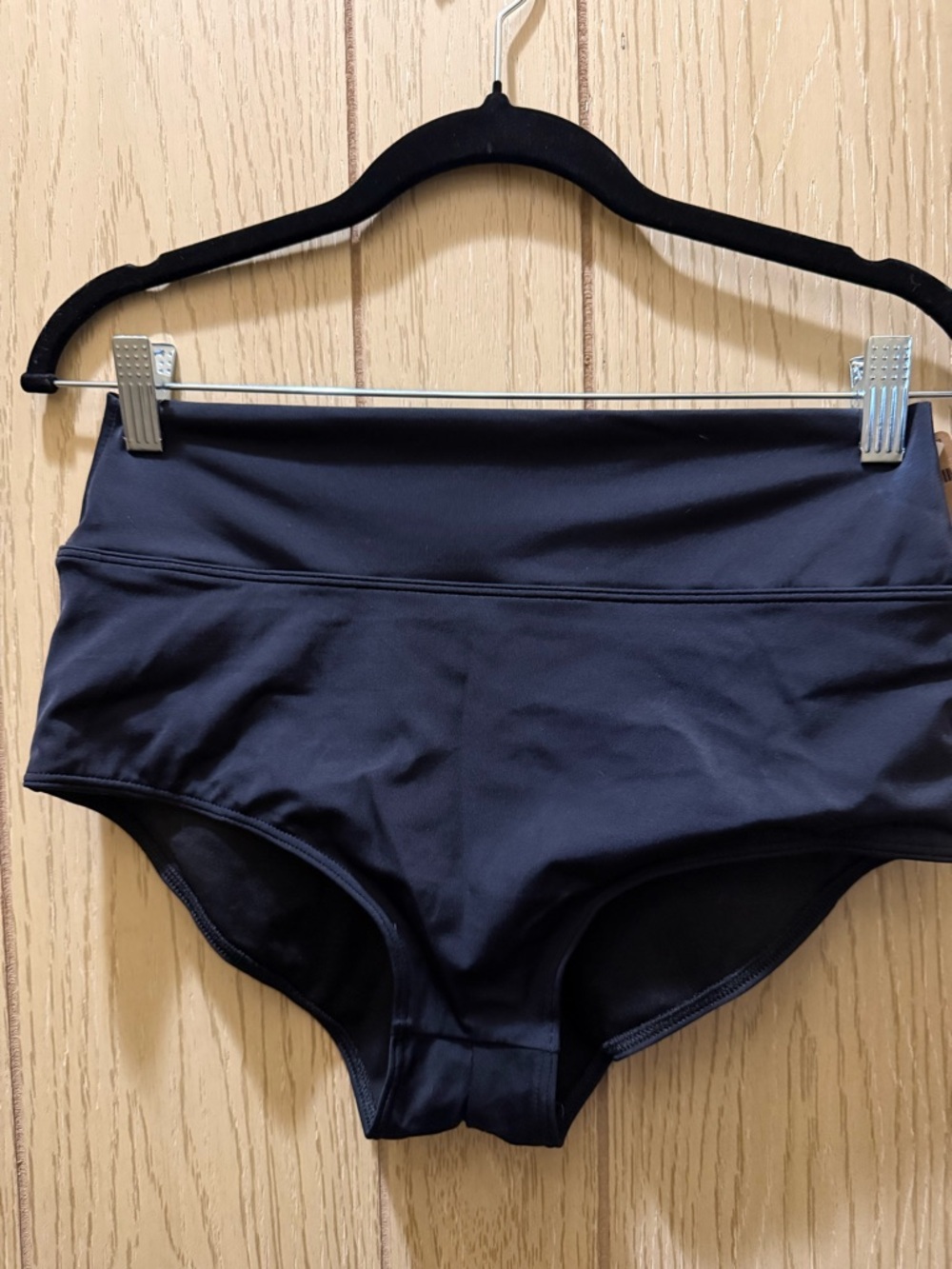 Victoria Secret High-Waist Bikini Bottoms black size large